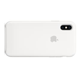 Apple Obal iPhone X / XS - Silikón Biela