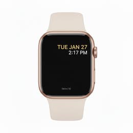 Apple Watch Series 10 (2024) GPS + mobilná sieť 46 mm - Hliníková Rose Gold - Sport band Starlight