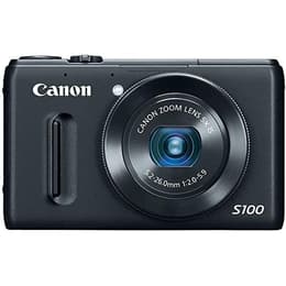 Canon PowerShot S100 Kompakt 12 - Čierna