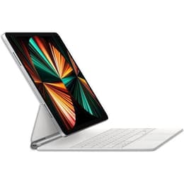 iPad Magic Keyboard (iPad nie je súčasťou balenia) 12.9" (2020) Bezdrôtové - Biela - AZERTY - Francúzska