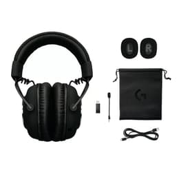 Slúchadlá Logitech PRO X Wireless gaming Mikrofón - Čierna