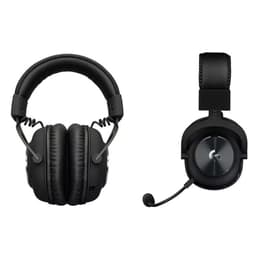Slúchadlá Logitech PRO X Wireless gaming Mikrofón - Čierna
