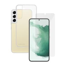 Obal 360 Galaxy S22+ 5G a ochranný displej - TPU - Priehľadná