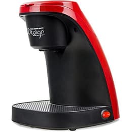 Kávovar Bezkapsulové Italian Design IDECUCOF02 Coffee Duo Pro 0,2400L - Čierna