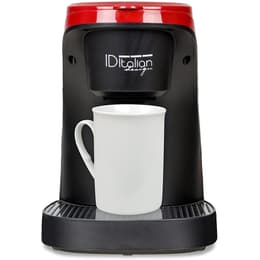 Kávovar Bezkapsulové Italian Design IDECUCOF02 Coffee Duo Pro 0,2400L - Čierna