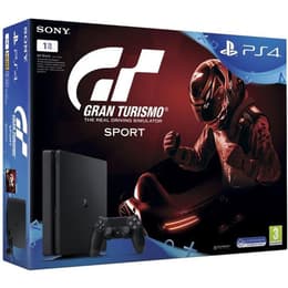 PlayStation 4 Slim 1000GB - Čierna + Gran Turismo Sport