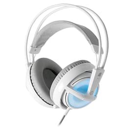 Slúchadlá Steelseries Siberia v2 gaming Mikrofón - Biela