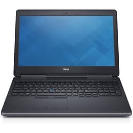 Dell Precision 7510 15" Xeon E3-1535M v5 - SSD 512 GB - 16GB QWERTY - Anglická