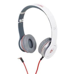 Slúchadlá Beats By Dr. Dre Solo HD drôtové Mikrofón - Biela