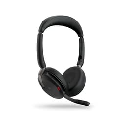 Slúchadlá Jabra Evolve2 65 Flex MS Potláčanie hluku wireless Mikrofón - Čierna