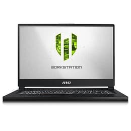 MSI Workstation WS65 15" (2019) - Core i7 - Gen 9 (H) - 32GB - SSD 1 TO AZERTY - Francúzska