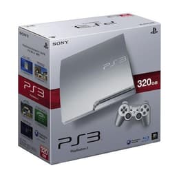 PlayStation 3 Slim - HDD 320 GB - Strieborná