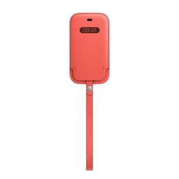 Apple Kožený obal iPhone 12 mini - Magsafe - Koža Ružová