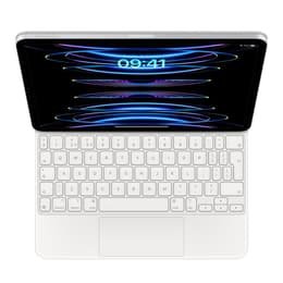 iPad Magic Keyboard 10.9"/11" (2021) - Biela - QWERTZ - Švajčiarská