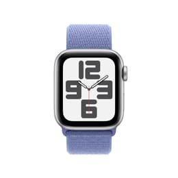 Apple Watch Series 5 (2019) GPS + mobilná sieť 44 mm - Hliníková Strieborná - Sport loop Modrá