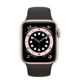 Apple Watch (Series 4) 2018 GPS 40mm - Hliníková Zlatá - Sport Loop Čierna
