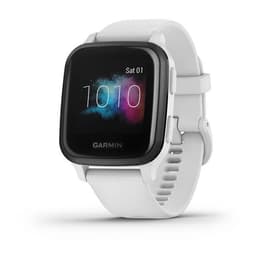 Smart hodinky Garmin Venu Sq - Music Edition á á - Biela/Čierna