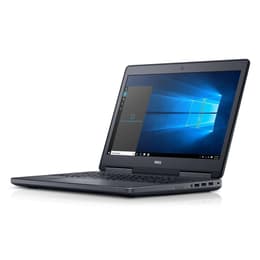 Dell Precision 7510 15" (2016) - Core i7-6820HQ - 32GB - SSD 512 GB QWERTY - Anglická