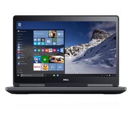 Dell Precision 7510 15" (2016) - Core i7-6820HQ - 32GB - SSD 512 GB QWERTY - Anglická