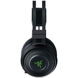 Slúchadlá Razer Nari Ultimate gaming bezdrôtové Mikrofón - Čierna/Zelená