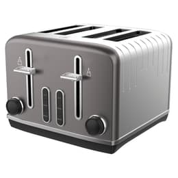 Hriankovač Tesco Deco 4 Slice Toaster DEC4TTGR21 priestory - Sivá