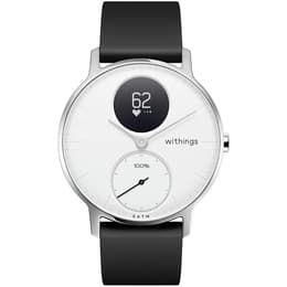 Smart hodinky Withings Steel HR 36mm á á - Biela/Čierna