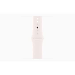Apple Watch Series 10 (2024) GPS 42 mm - Hliníková Rose Gold - Sport band Starlight