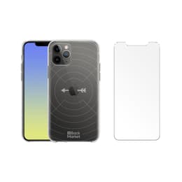 Back Market Obal iPhone 11 Pro a ochranný displej - GRS 4.0 Recyklovaný plast - Priehľadná