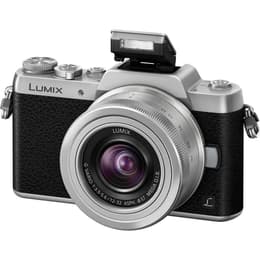 Panasonic Lumix G DMC-GF7 Hybridný 16,8 - Strieborná/Čierna