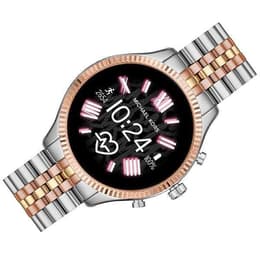 Smart hodinky Michael Kors Access Gen 5 Lexington Tri-Tone MKT5080 á á - Strieborná/Zlatá