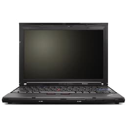 Lenovo ThinkPad X200 12" (2008) - Core 2 Duo SL9300 - 4GB - SSD 120 GB AZERTY - Francúzska