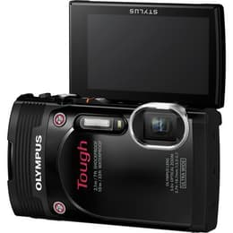 Kompakt Stylus Tough TG-850 - Čierna + Olympus Olympus Lens Optical Zoom 21-105 mm f/3.5-5.7 f/3.5-5.7