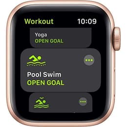 Apple Watch (Series SE) 2020 GPS + mobilná sieť 40mm - Hliníková Zlatá - Sport band Piesková ružová