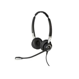 Slúchadlá Jabra BIZ 2400 II Duo USB MS BT Potláčanie hluku drôtové Mikrofón - Čierna