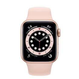 Apple Watch (Series 6) 2020 GPS + mobilná sieť 44mm - Hliníková Zlatá - Sport band Ružová