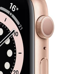 Apple Watch (Series 6) 2020 GPS + mobilná sieť 44mm - Hliníková Zlatá - Sport band Ružová