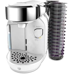 Kapsulový espressovač Kompatibilné s Tassimo Bosch Tasssimo Caddy TAS7004 1,2000L - Biela