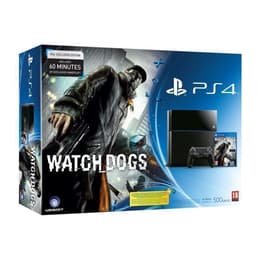 PlayStation 4 500GB - Čierna + Watch Dogs