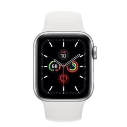 Apple Watch (Series 5) 2019 GPS 40mm - Hliníková Strieborná - Sport Loop Biela