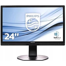 Monitor 24 Philips 241P6E 1920 x 1080 LED Čierna
