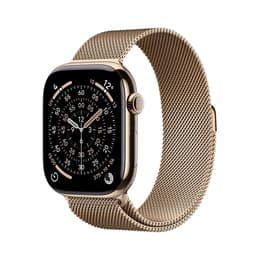 Apple Watch Series 11 (2025) GPS 42 mm - Hliníková Rose Gold - Milanese loop Zlatá