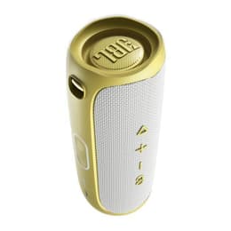 Bluetooth Reproduktor JBL Flip 5 Tomorrowland Edition - Biela/Zlatá