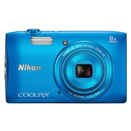 Nikon Coolpix S3700 Kompakt 20 - Modrá