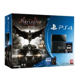 PlayStation 4 500GB - Čierna - Limitovaná edícia Batman Arkham Knight + Batman Arkham Knight