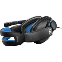 Slúchadlá Sennheiser GSP 300 Potláčanie hluku gaming drôtové Mikrofón - Čierna/Modrá
