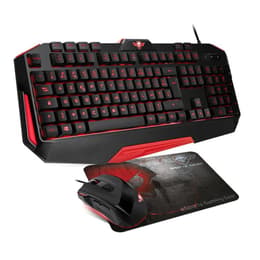 AZERTY Klávesnica Spirit Of Gamer Francúzska Podsvietená klávesnica PRO-MK3