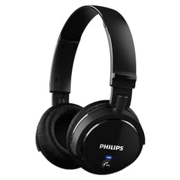 Slúchadlá Philips SHB5600 wireless Mikrofón - Čierna