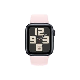 Apple Watch (Series SE) 2020 GPS 44mm - Hliníková Sivá - Sport loop Ružová