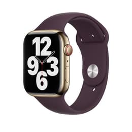 Apple Watch (Series 7) 2021 GPS + mobilná sieť 45mm - Nerezová Zlatá - Sport band