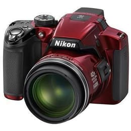 Nikon Coolpix P510 Kompakt 16 - Červená/Čierna